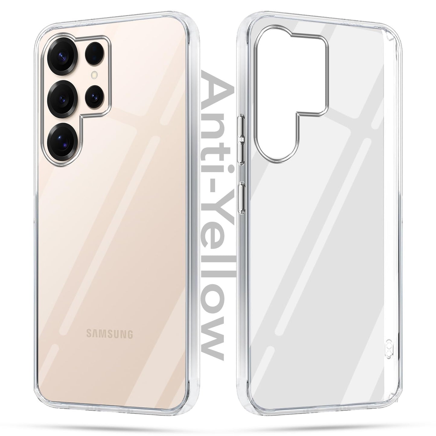 Samsung S25 Utra (Lifetime Anti-Yellow Clear Back Cover)