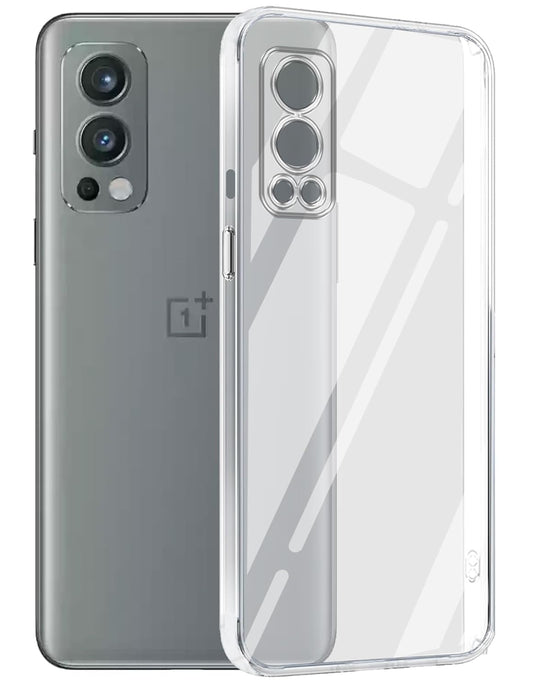 OnePlus Nord 2 5G Lifetime Anti-Yellow Clear Back Cover)