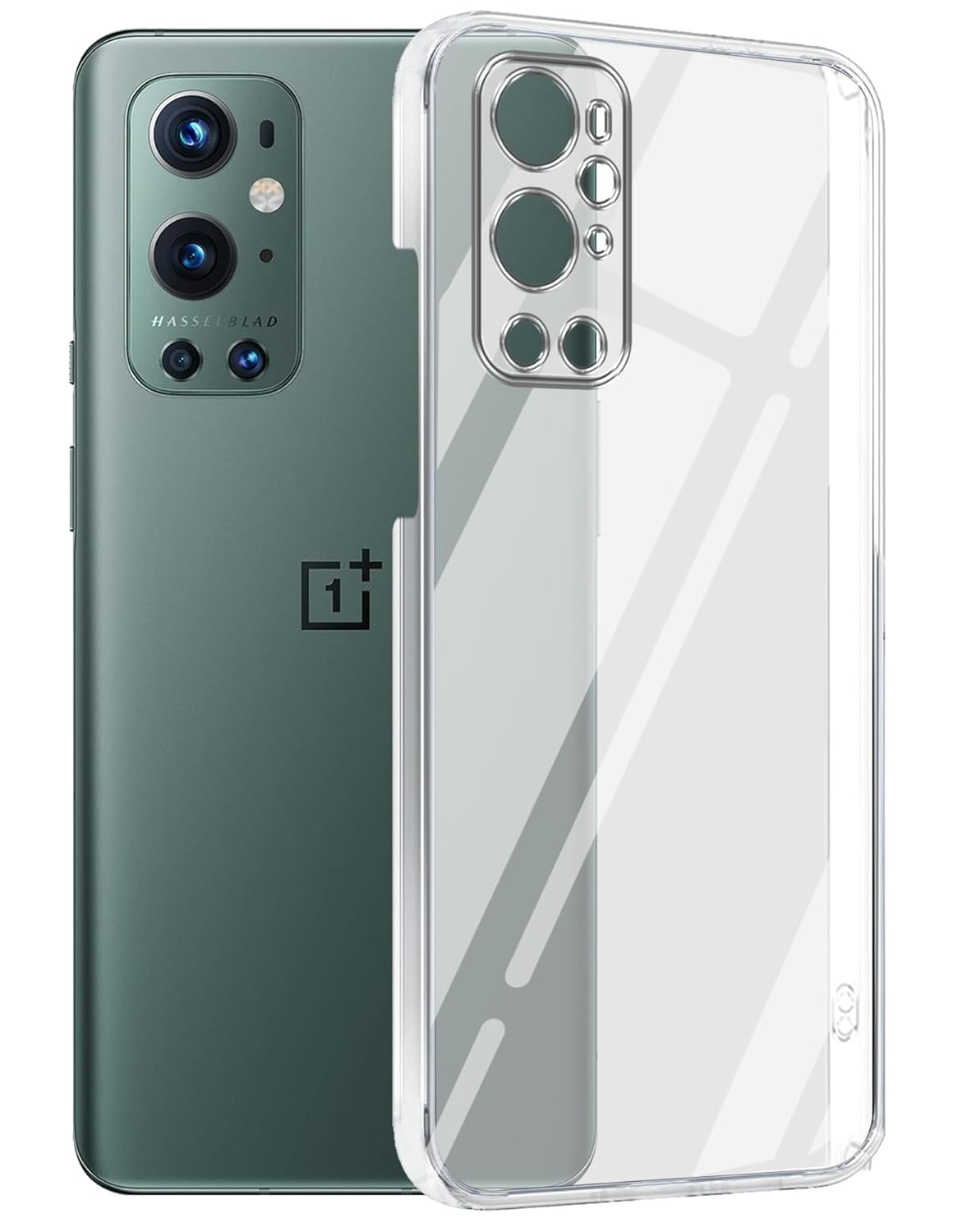 OnePlus 9 Pro  Lifetime Anti-Yellow Clear Back Cover)