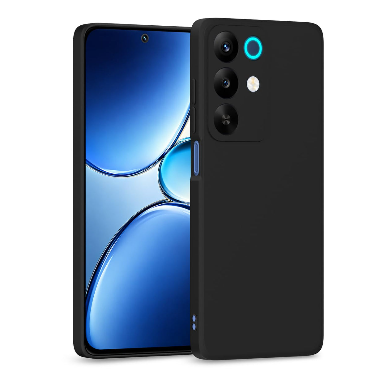 Realme C85 5G( Black Silicone Cover)