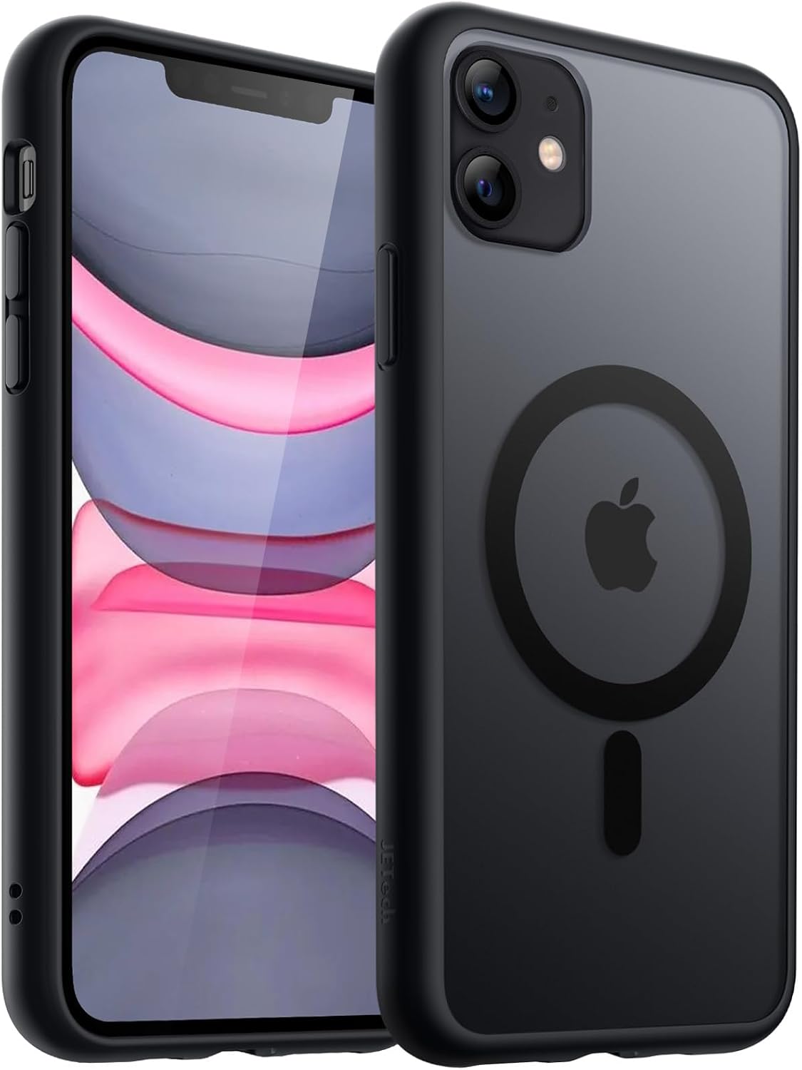 Transparent Back with Soft Silicone Edge Back Cover For Apple iPhone 11