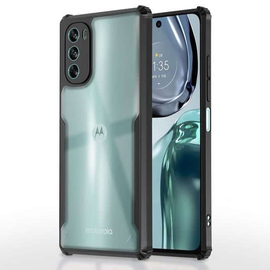 Moto Edge G62  Back Cover (Black Bumper)