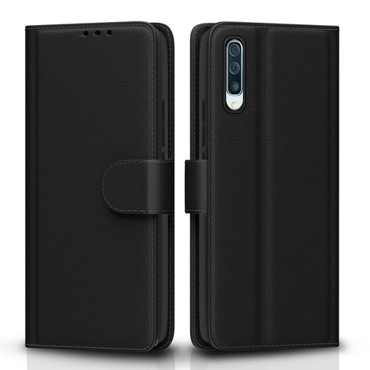 Samsung A50/A50s/A30s Flip Case Cover ( Black )