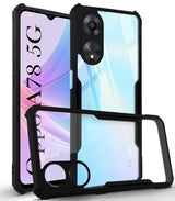 Oppo A78 5G Back Cover (Silicone Border)