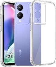 Vivo Y17s/ Y28 5G (Lifetime Anti-Yellow Clear Back Cover)