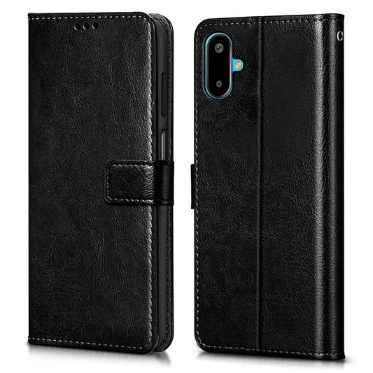Leather Wallet Cover for Samsung M06 5G