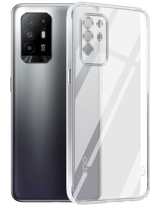 Oppo F19 Pro Plus (Lifetime Anti-Yellow Clear Back Cover)