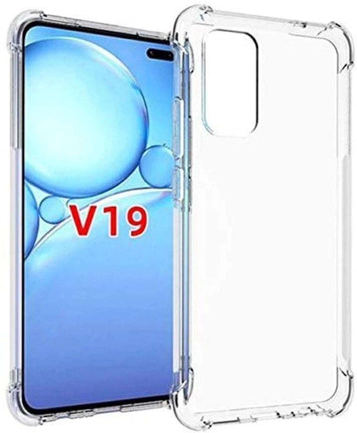 Vivo V19 (Lifetime Anti-Yellow Clear Back Cover)
