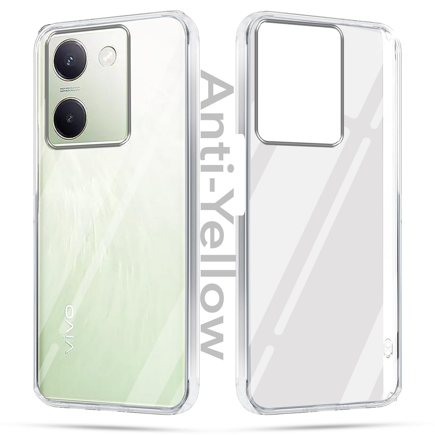 Vivo X200 Pro 5G (Lifetime Anti-Yellow Clear Back Cover)