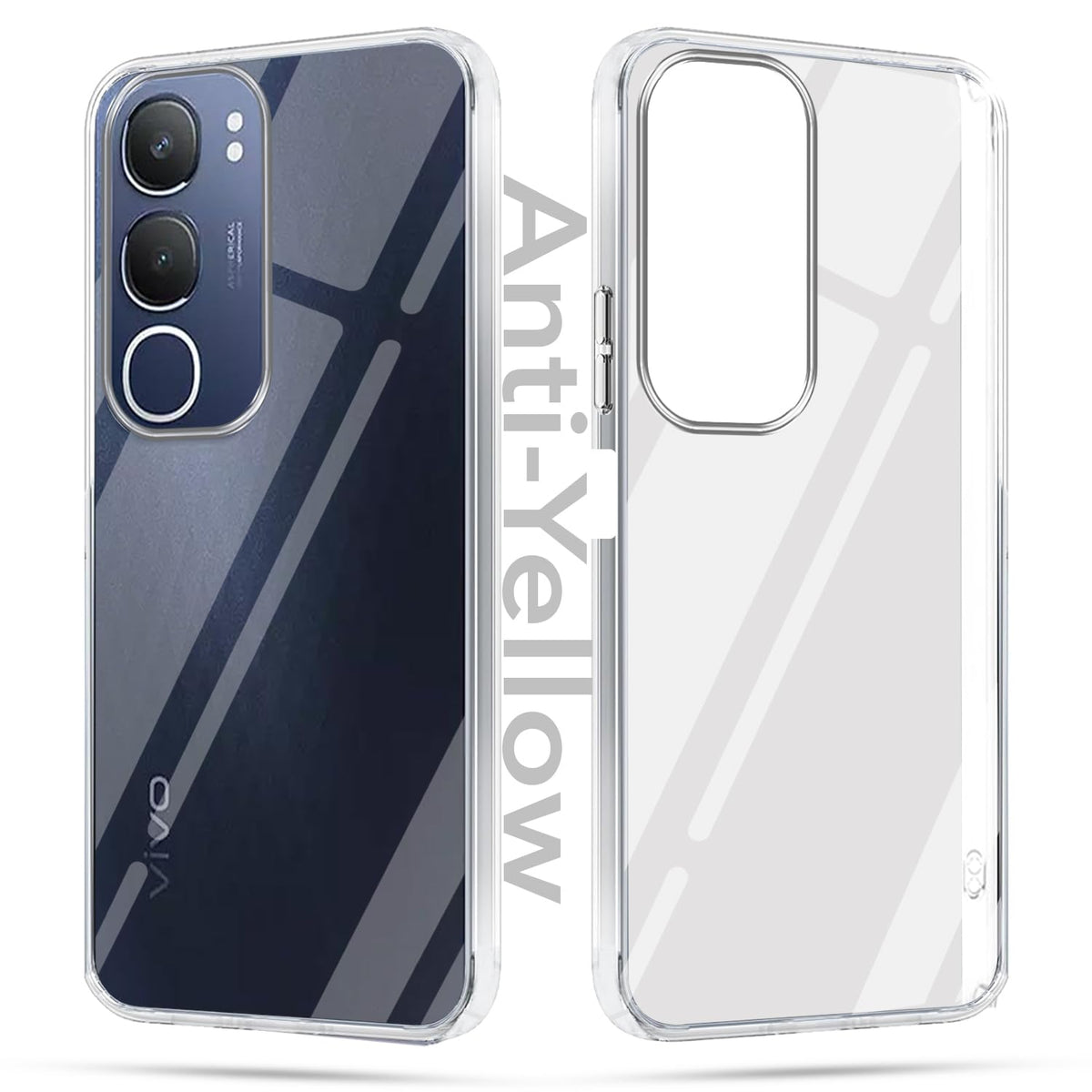 Vivo Y19s/ Y29 5G (Lifetime Anti-Yellow Clear Back Cover)