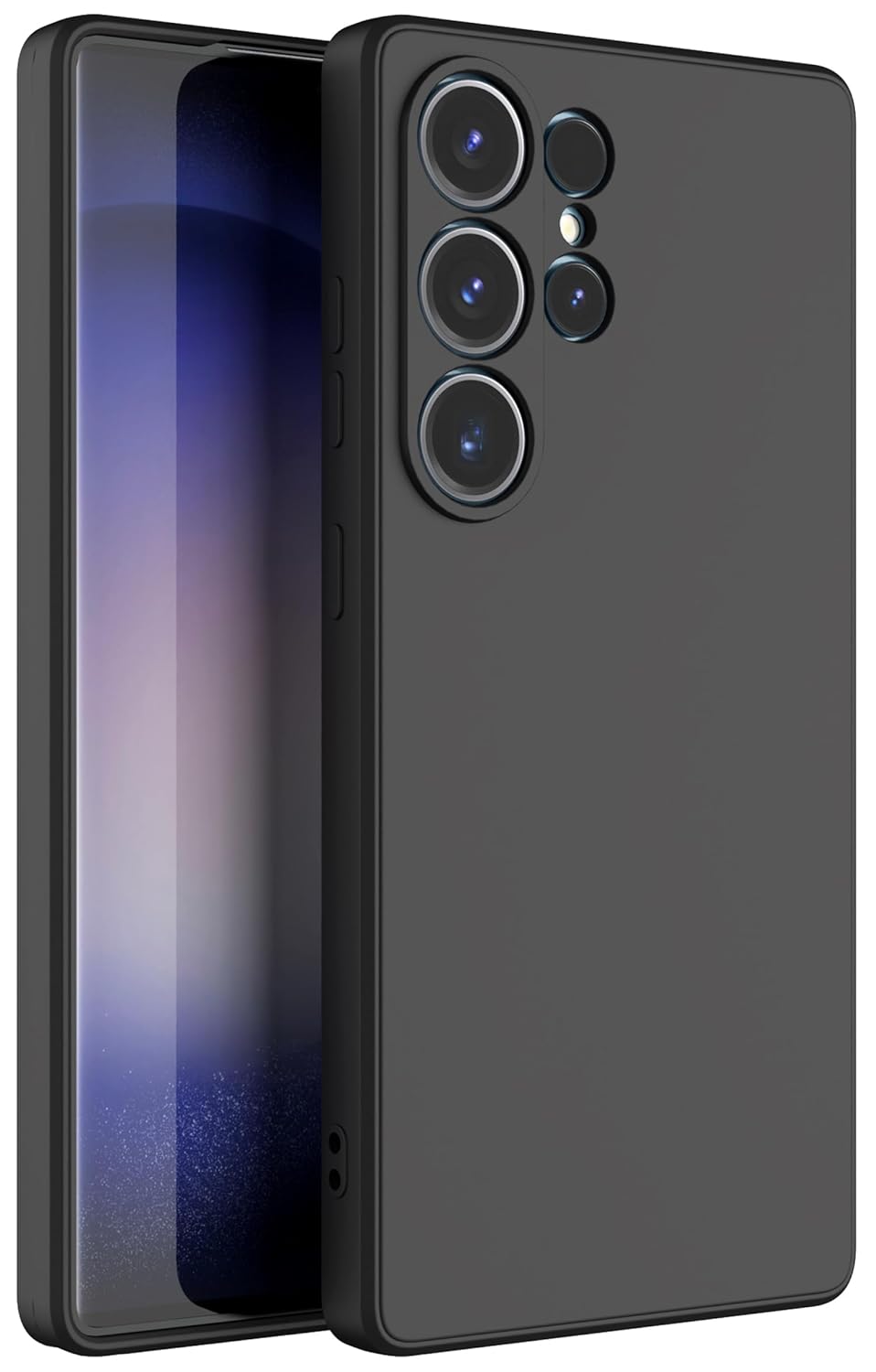 Samsung S25 Utra (Black Silicone Cover)