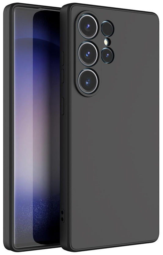 Samsung S25 Utra (Black Silicone Cover)