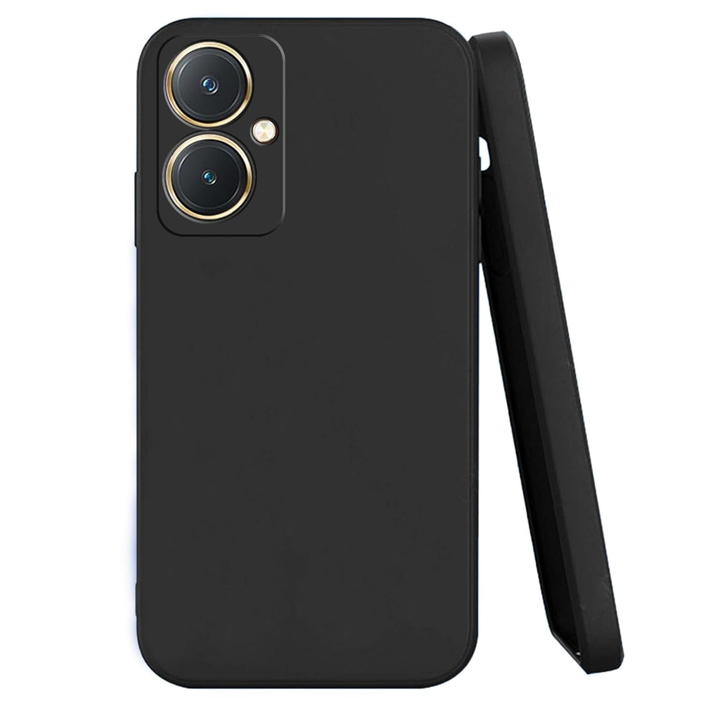 Vivo Y27 ( Black Silicone Cover)