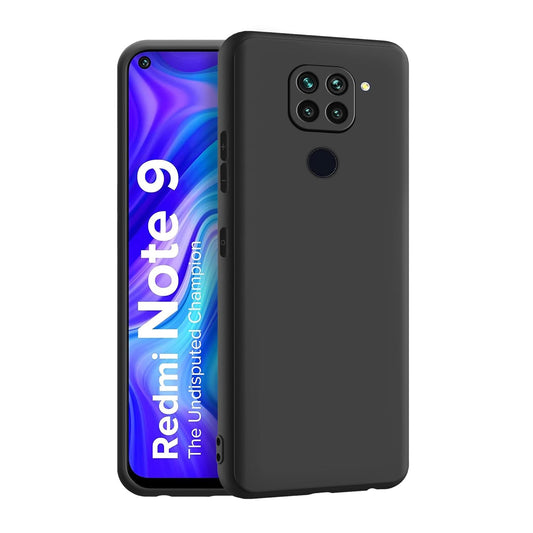 Redmi Note 9 ( Black Silicone Cover)