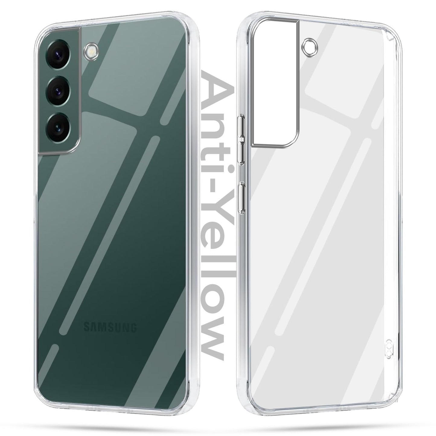Samsung S22 (Lifetime Anti-Yellow Clear Back Cover)