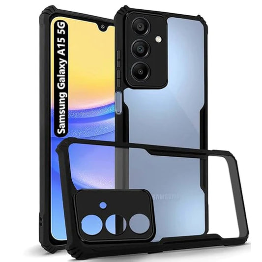 Samsung A15 5g Back Cover (Silicone Border)
