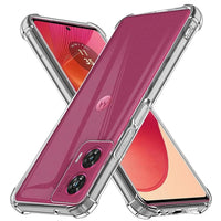 Moto G96 Back Cover (Transparent)