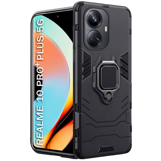 Realme 10 Pro+ 5G Back Cover (Hybrid Armor)