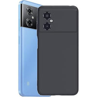 Matte Finish Silicone Cover For POCO M4 5G