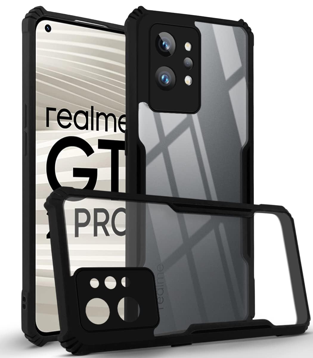 Realme GT 2 Pro Back Cover (Black Bumper)