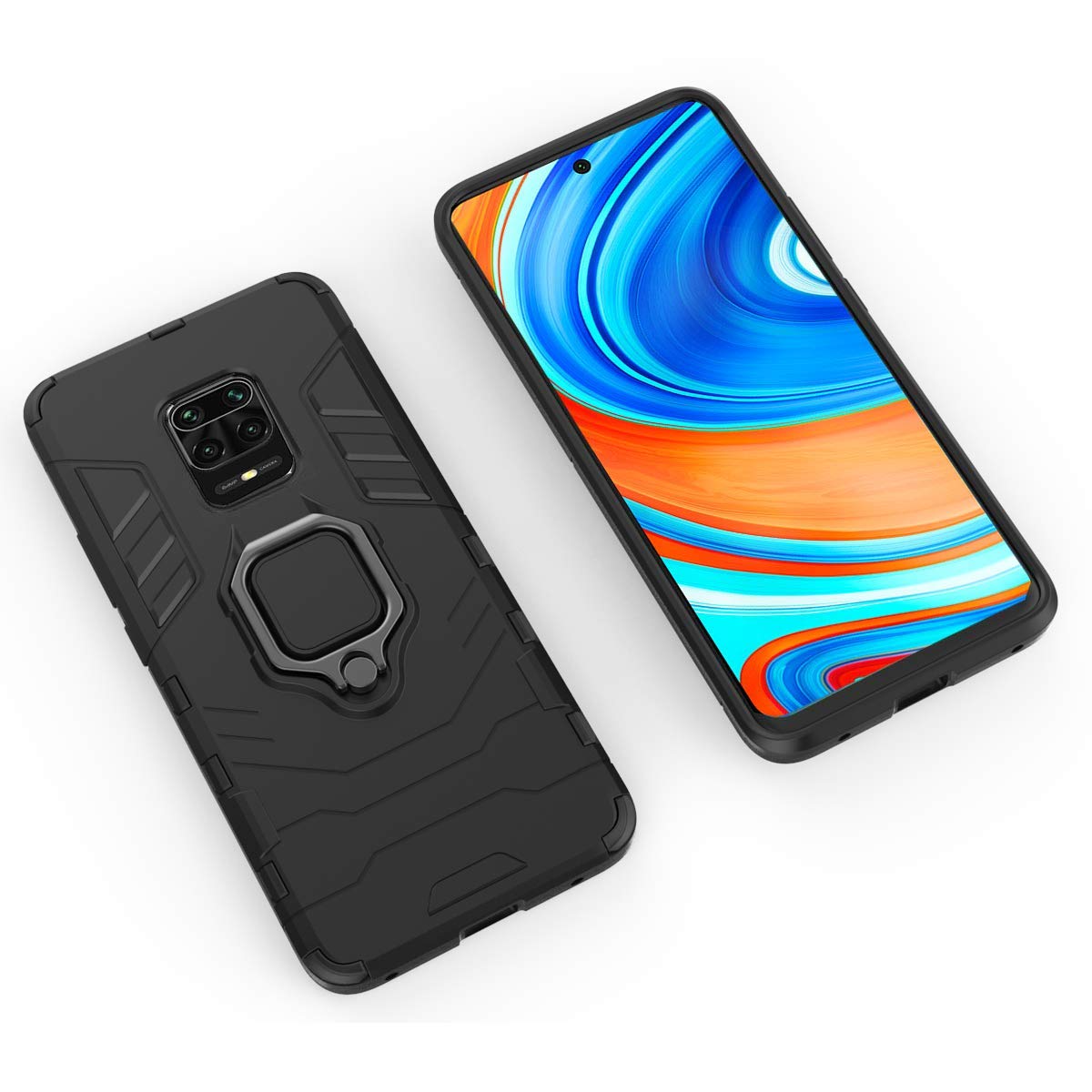 Hybrid Rugged Armor Kickstand Case for Redmi Note 9 Pro/Pro Max