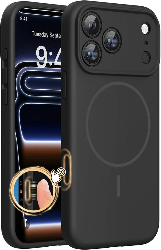 Miracase Silicone & Magnetic for iPhone 17 Pro Case