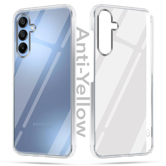 Samsung A15 5G (Lifetime Anti-Yellow Clear Back Cover)