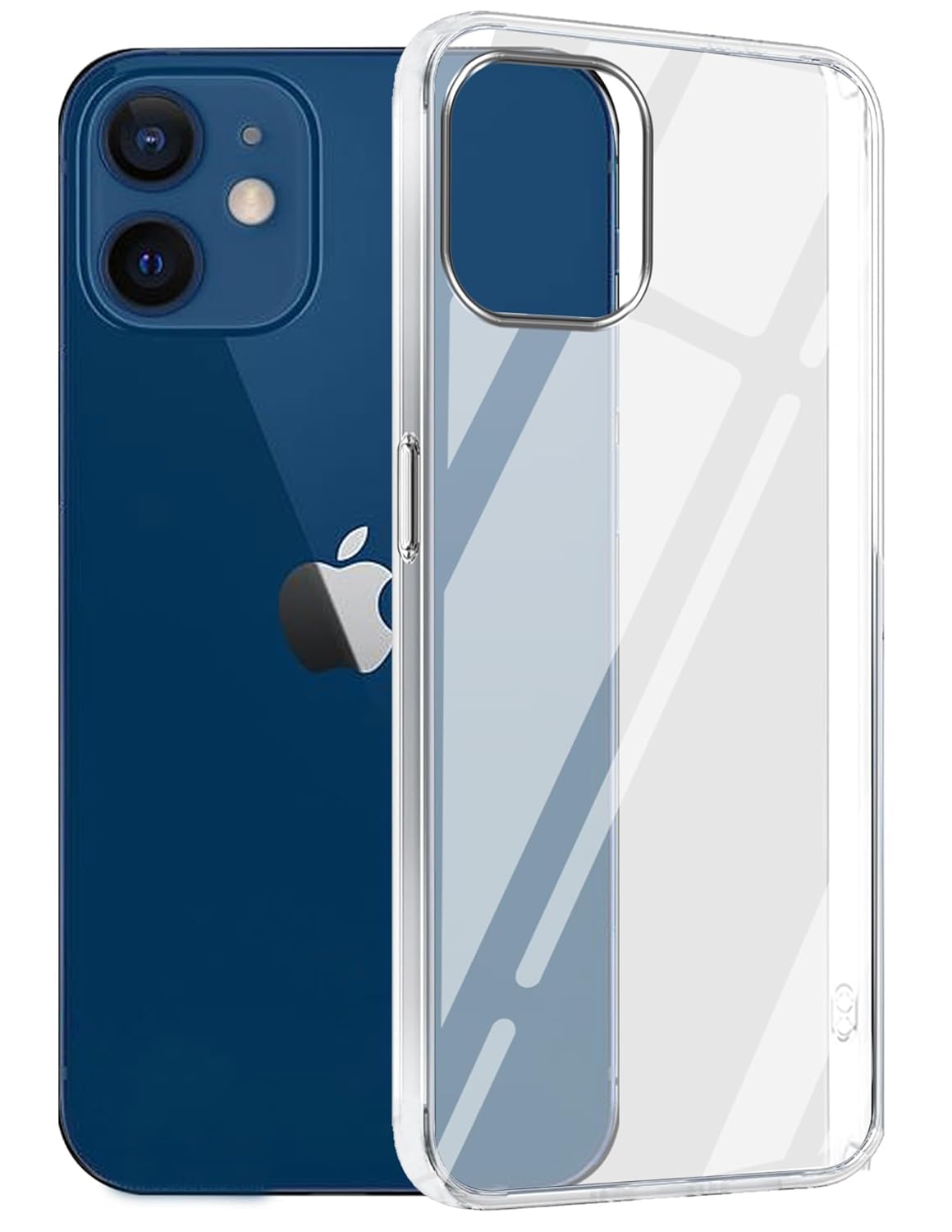 iPhone 12 Mini(Lifetime Anti-Yellow Clear Back Cover)