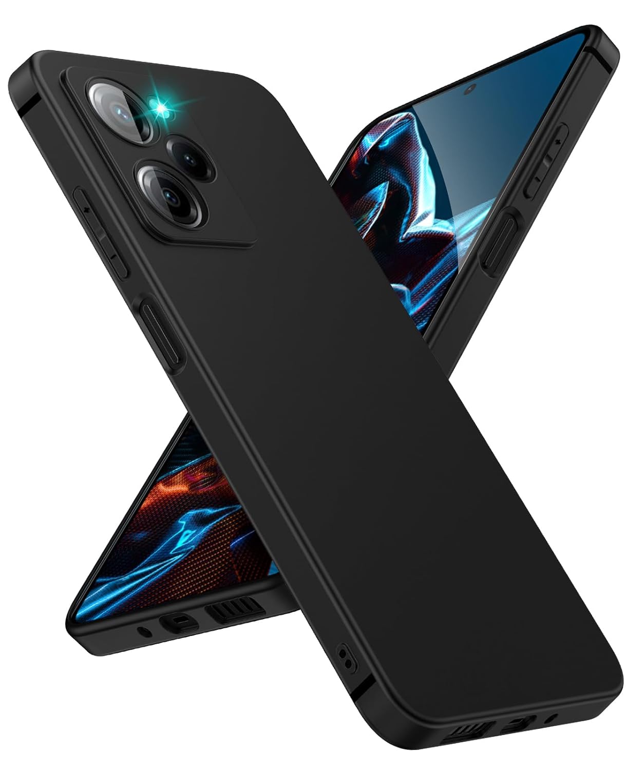 Poco X5 Pro 5G (Black Silicone Cover)