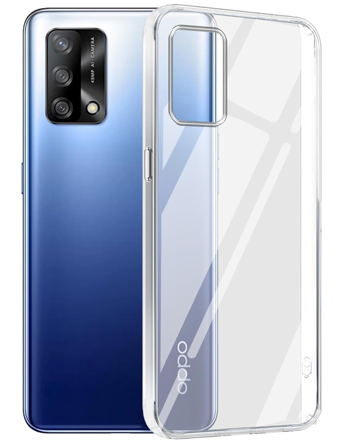 Oppo F19 | F19s(Lifetime Anti-Yellow Clear Back Cover)