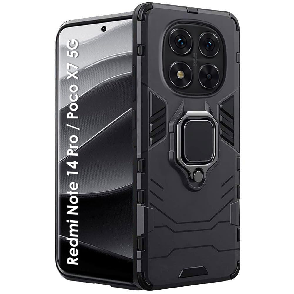 Redmi Note 14 Pro 5G Back Cover (Hybrid Armor)