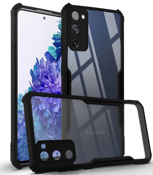 Samsung S20 FE  Back Cover (Silicone Border)