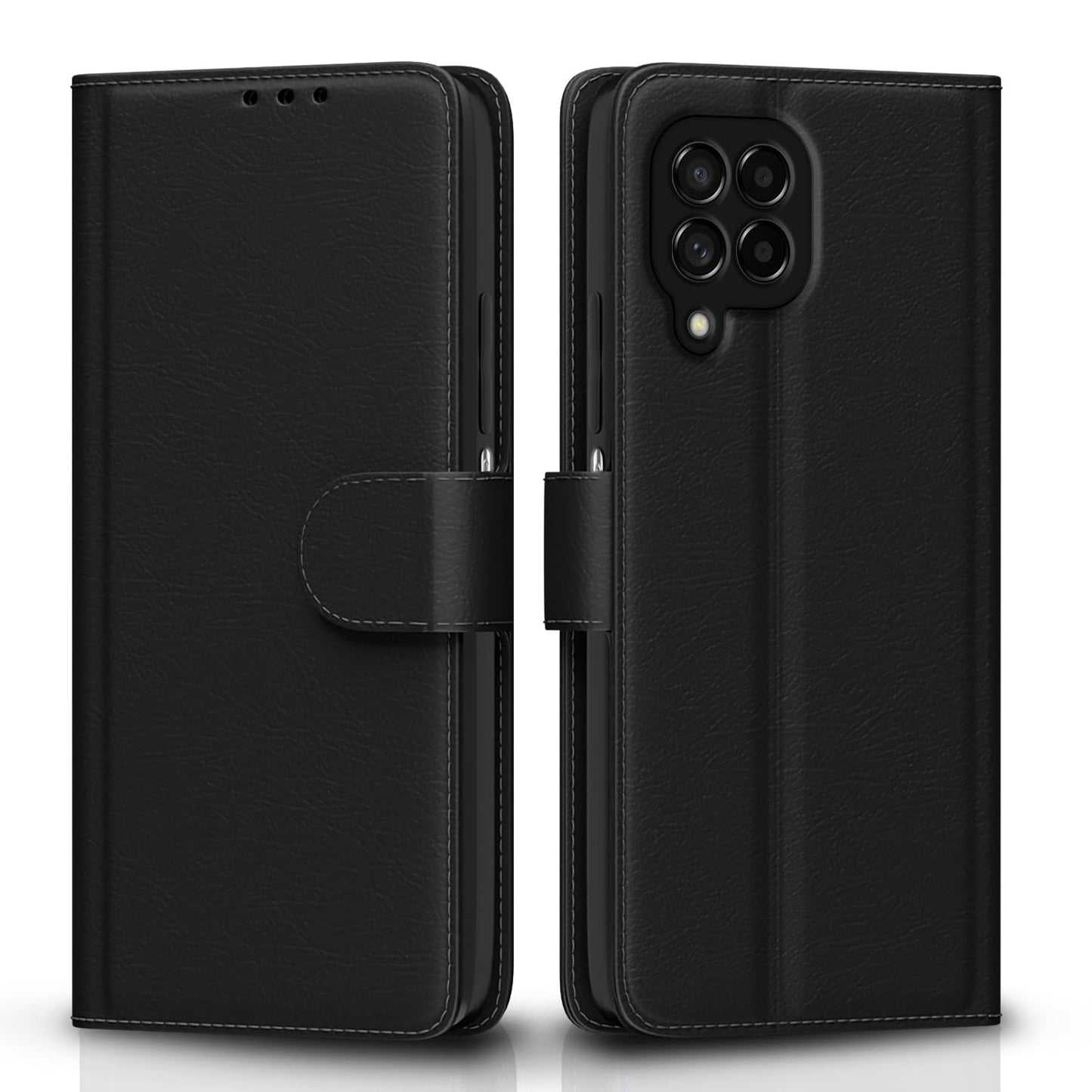 Samsung M53 5G Flip Case Cover ( Black )