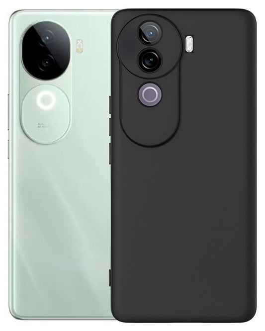 Vivo V40e 5G ( Black Silicone Cover)