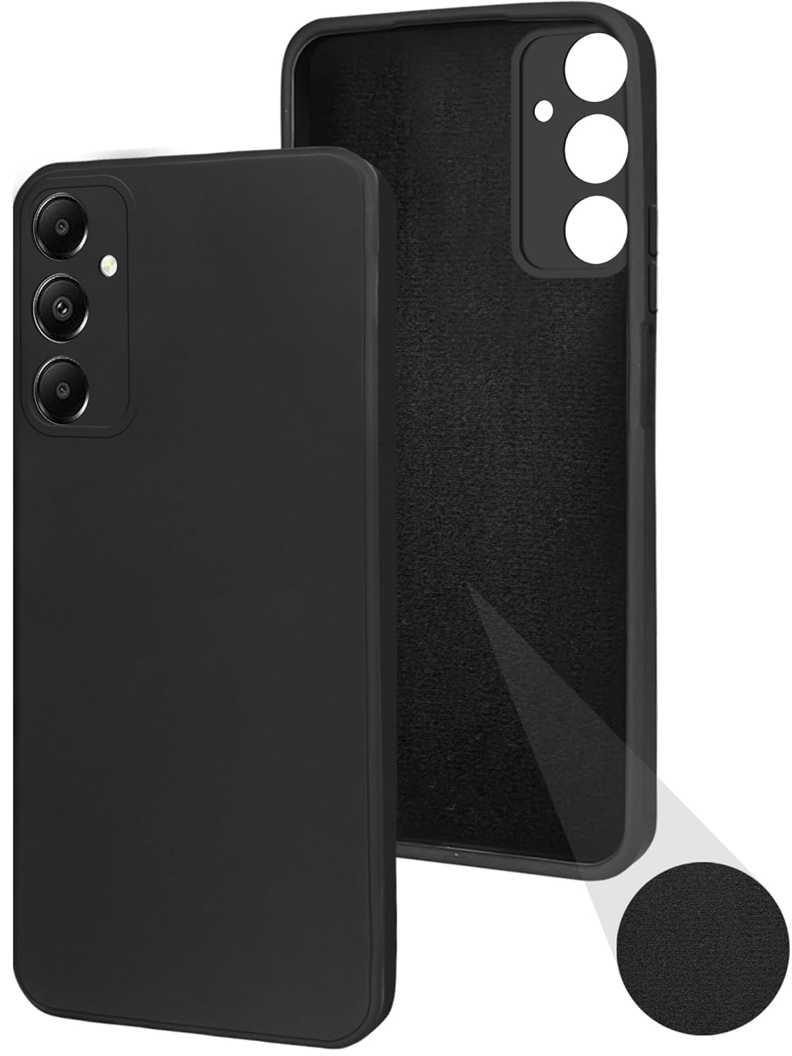 Samsung A05s (Black Silicone Cover)