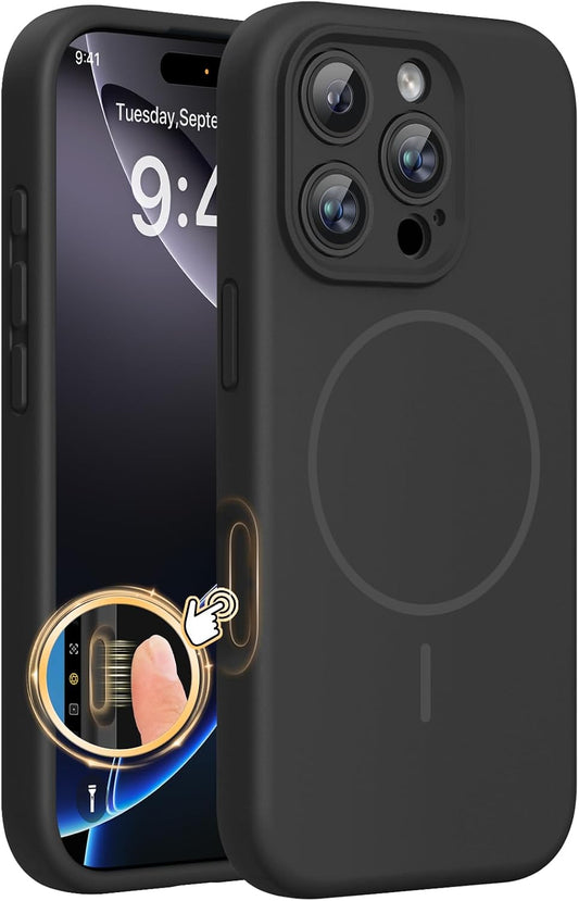 Miracase Silicone & Magnetic for iPhone 16 Pro Case