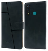 Vivo Z1 Pro Flip Case Cover ( Black )