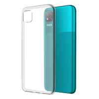 POCO C3 Back Cover (Transparent)