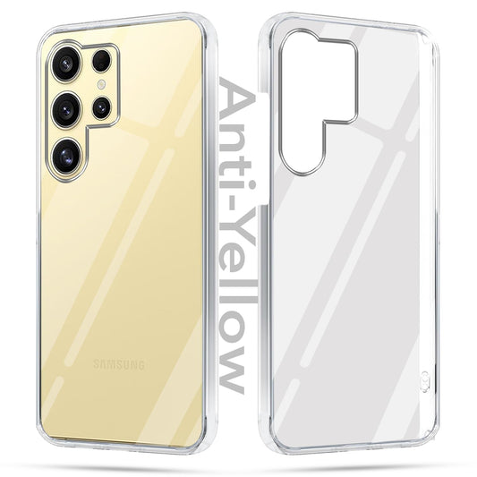 Samsung S24 Ultra ( Lifetime Anti-Yellow Clear Back Cover)