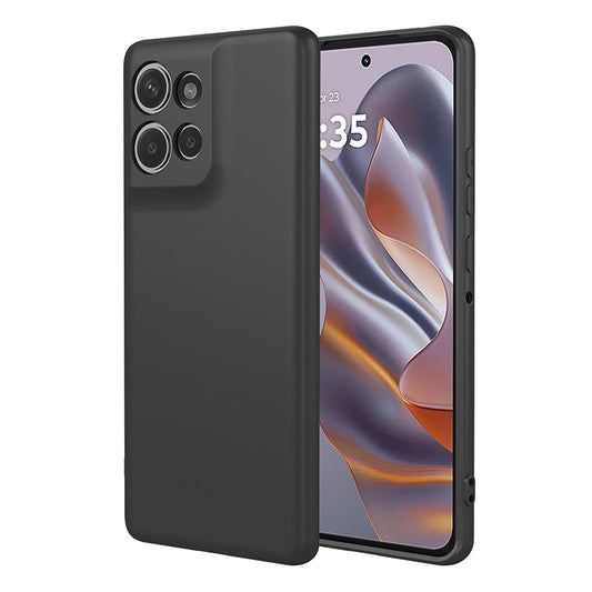 Matte Finish Silicone Cover For Motorola G75 5G