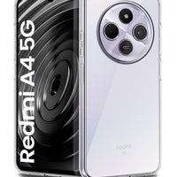 Redmi A4 5G Back Cover (Transparent)
