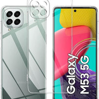 Samsung M53 5G Back Cover (Transparent)