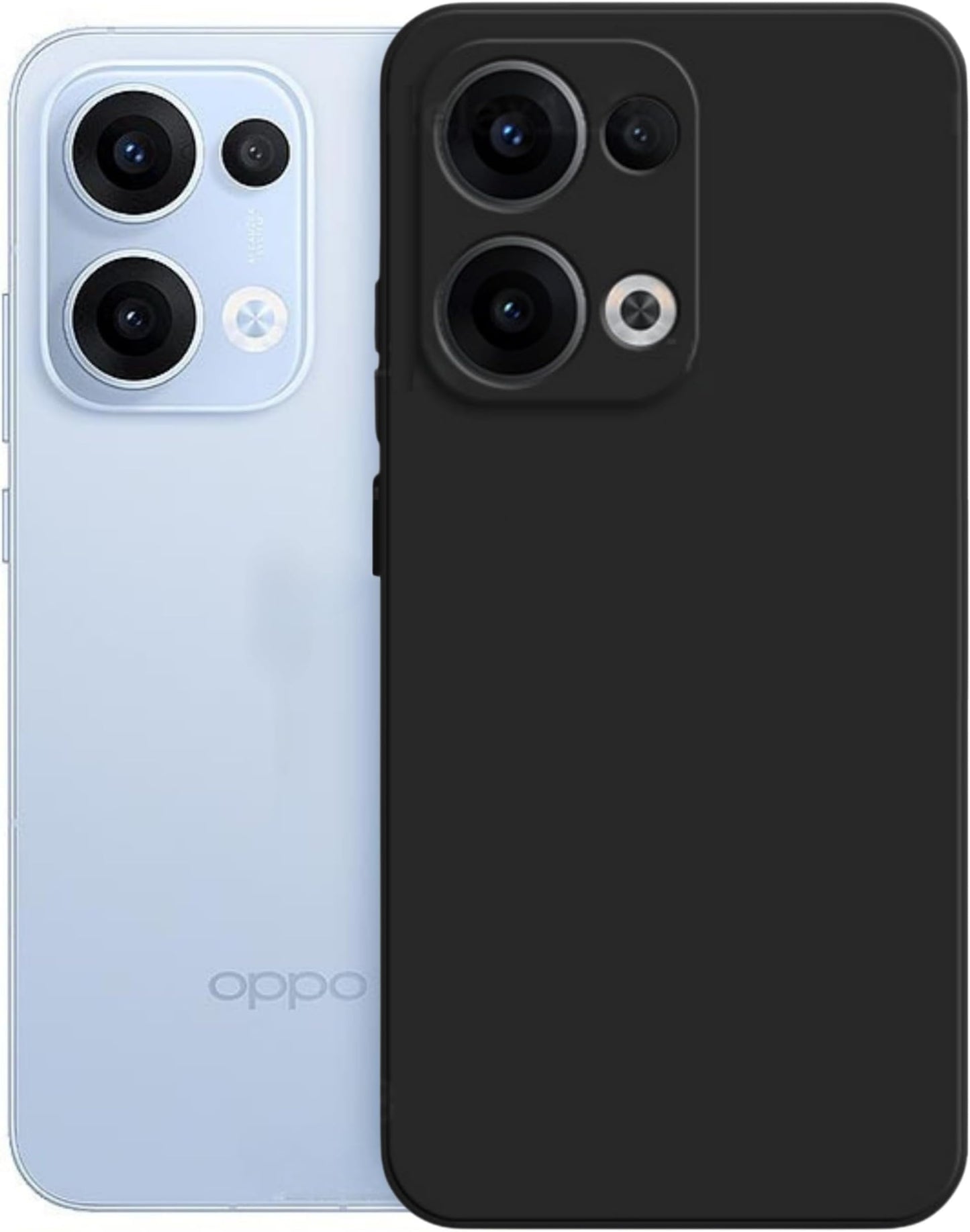 Matte Finish Silicone Cover For Oppo Reno13 5G