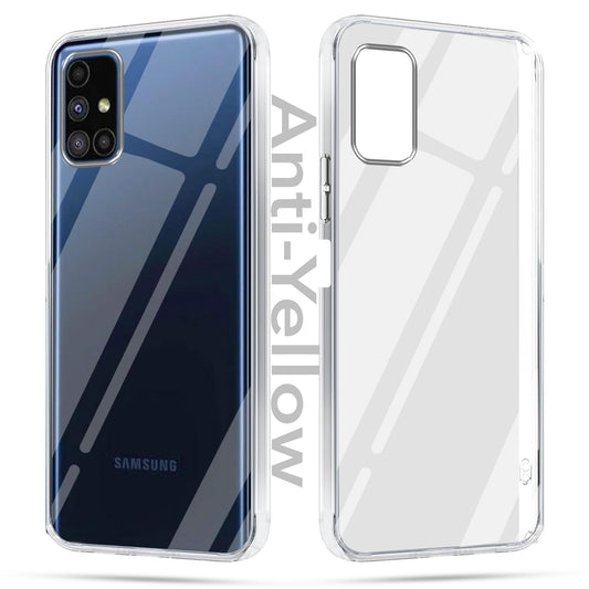 Samsung M51 (Lifetime Anti-Yellow Clear Back Cover)