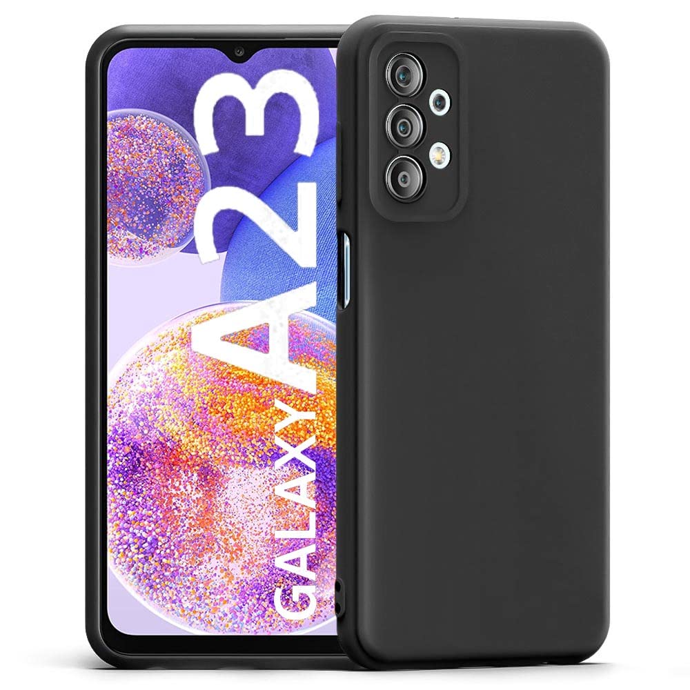 Samsung A23 5G (Black Silicone Cover)