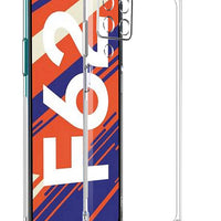 Samsung F62 Back Cover (Transparent)
