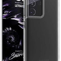 Samsung S21 Ultra Back Cover (Transparent)