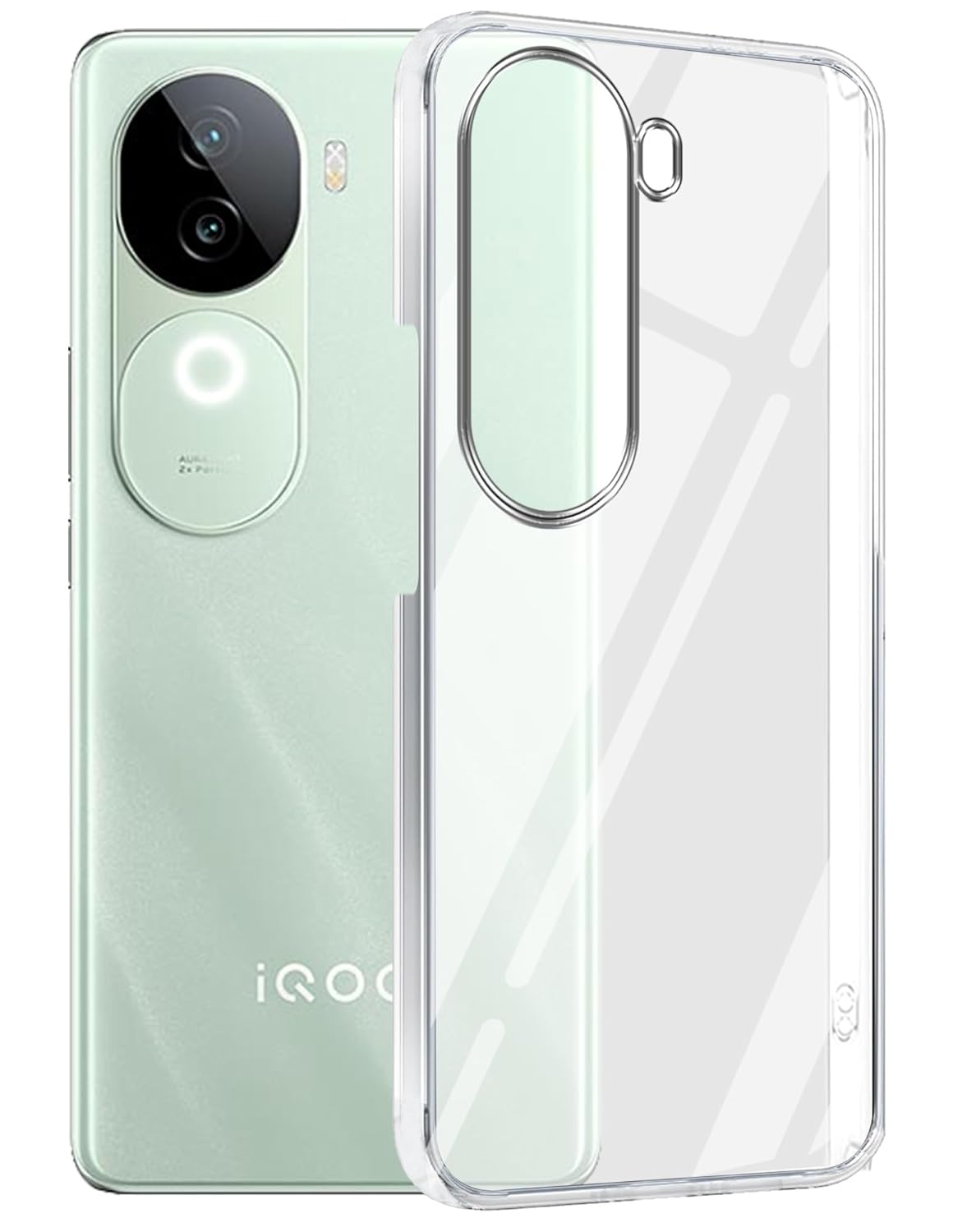 iQOO Z9s (Lifetime Anti-Yellow Clear Back Cover)
