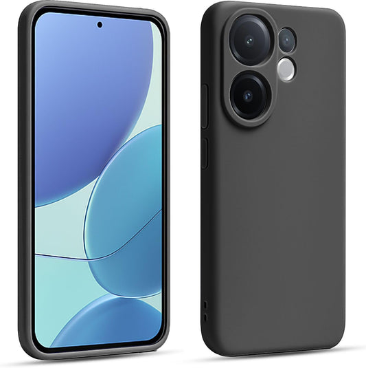 Vivo T4R 5G ( Black Silicone Cover)