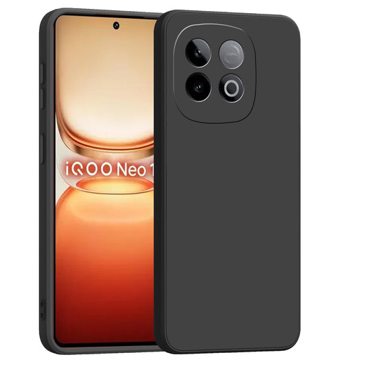 iQOO Neo 10 ( Black Silicone Cover)